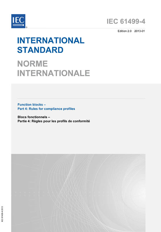 Cover IEC 61499-4:2013